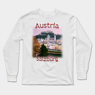 Austria - Salzburg old town Long Sleeve T-Shirt